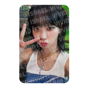 LE SSERAFIM CHAEWON – UNFORGIVEN Japan Photocard