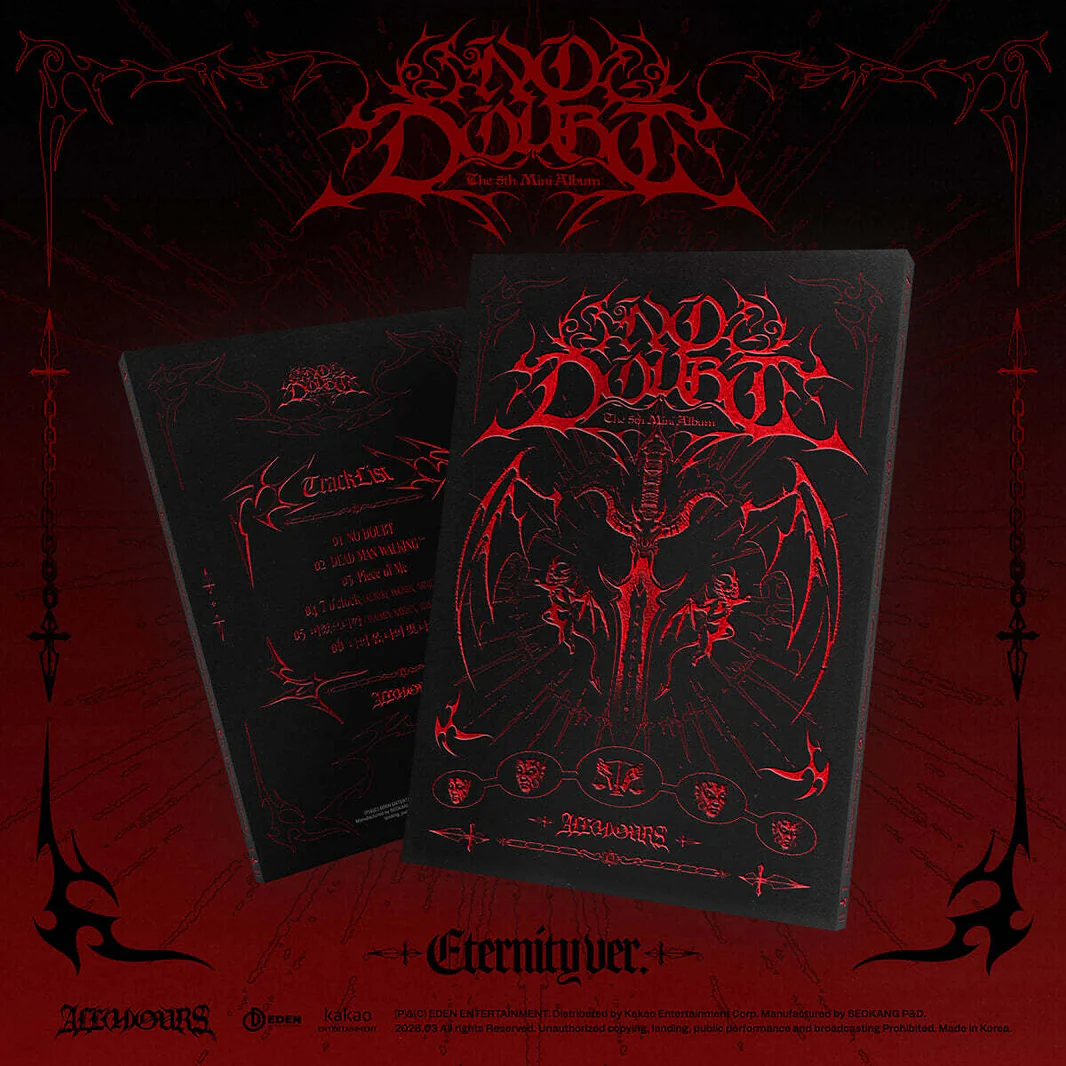 [בהזמנה מראש] ALL(H)OURS - 5th Mini Album [NO DOUBT] ETERNITY Ver