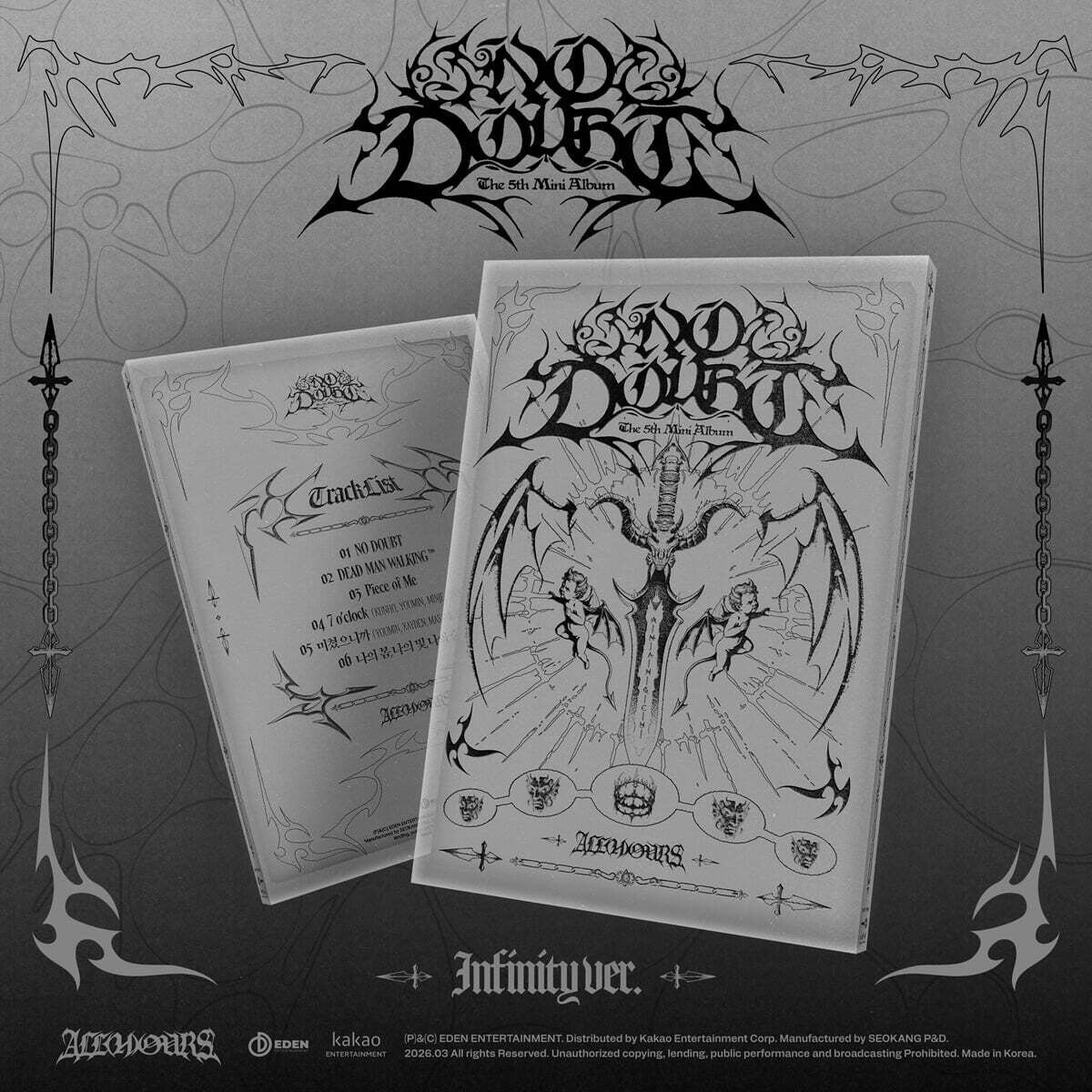 [בהזמנה מראש] ALL(H)OURS - 5th Mini Album [NO DOUBT]