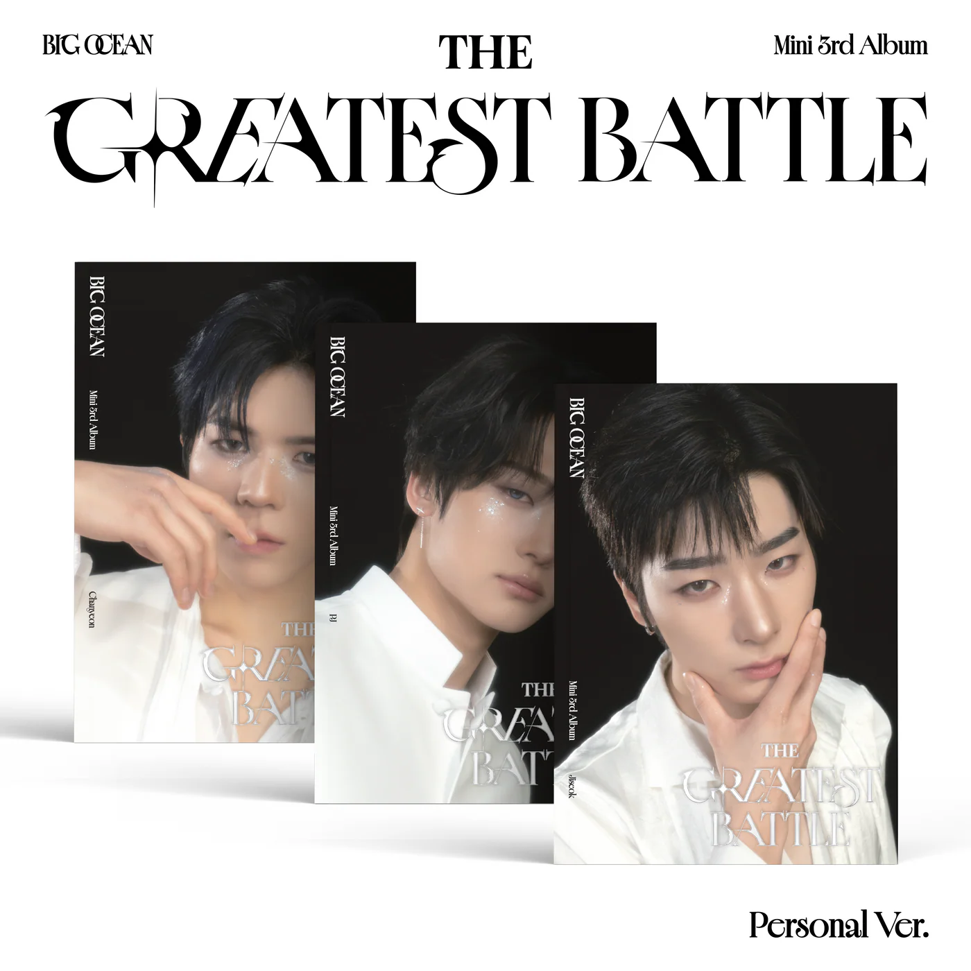[בהזמנה מראש] Big Ocean - 3rd Mini Album [The Greatest Battle] Personal Ver