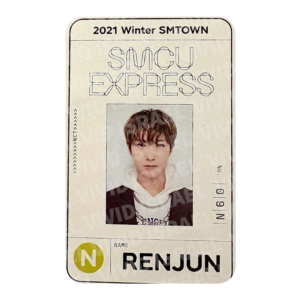 NCT RENJUN – 2021 Winter Smtown : Smcu Express Photocard
