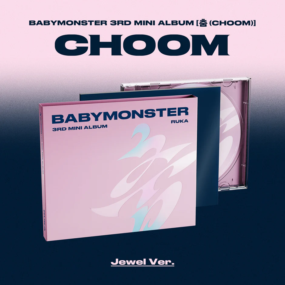 [בהזמנה מראש] BABYMONSTER - 3rd Mini Album [춤 (CHOOM)] Jewel Ver. RANDOM