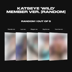 [בהזמנה מראש] KATSEYE - [WILD] Member Ver