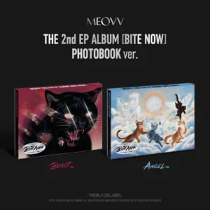 MEOVV - 2nd EP ALBUM [BITE NOW] PHOTOBOOK Ver