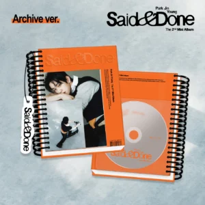 PARK JIN YOUNG - 2nd Mini Album [Said & Done] Archive Ver