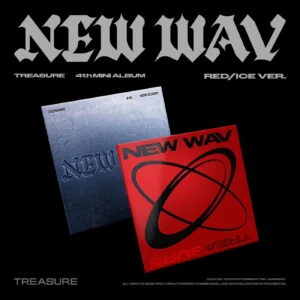 TREASURE - 4th Mini Album [NEW WAV] RED/ICE Ver