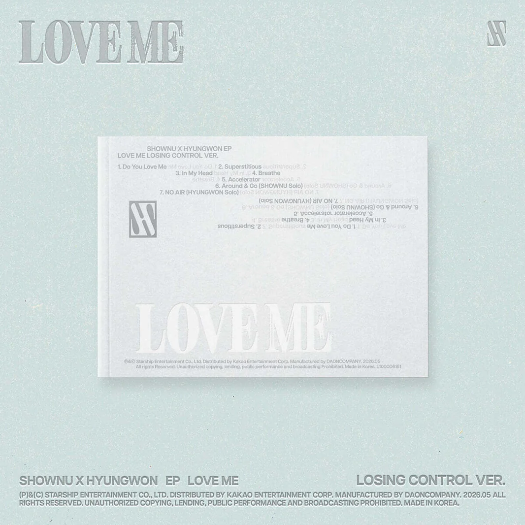 SHOWNU X HYUNGWON - EP [LOVE ME] LOSING CONTROL Ver