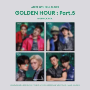 [בהזמנה מראש] ATEEZ - [GOLDEN HOUR : Part.5] DIGIPACK UNIT Ver