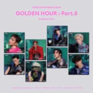 [בהזמנה מראש] ATEEZ - [GOLDEN HOUR : Part.5] DIGIPACK Ver