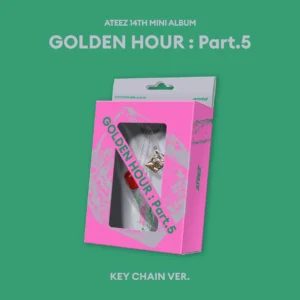 [בהזמנה מראש] ATEEZ - [GOLDEN HOUR : Part.5] KEY CHAIN Ver