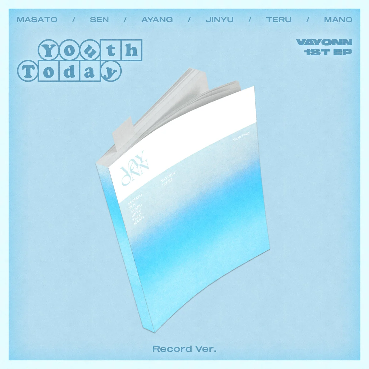 [בהזמנה מראש] VAYONN - 1st EP [Youth Today] Record Ver