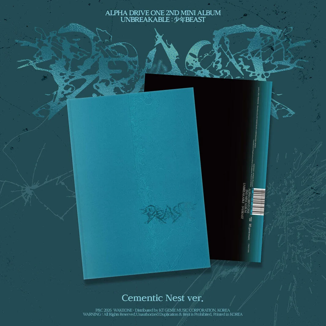 [בהזמנה מראש] ALPHA DRIVE ONE - 2nd Mini Album [UNBREAKABLE : 少年BEAST] Cementic Nest Ver