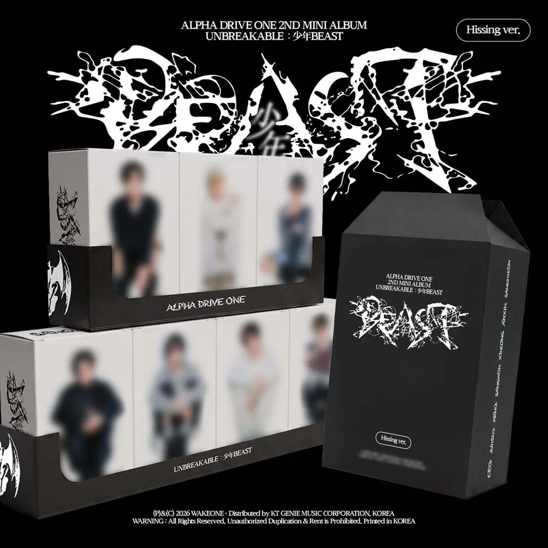 [בהזמנה מראש] ALPHA DRIVE ONE - 2nd Mini Album [UNBREAKABLE : 少年BEAST] Hissing Ver