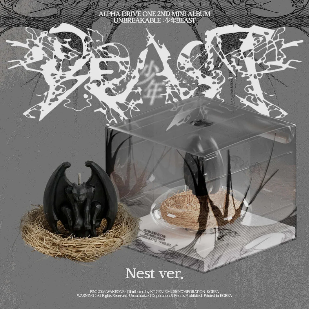 [בהזמנה מראש] ALPHA DRIVE ONE - 2nd Mini Album [UNBREAKABLE : 少年BEAST] Nest Ver. (Limited Edition)