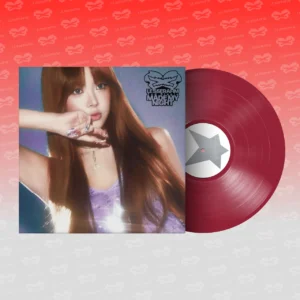 [בהזמנה מראש] LE SSERAFIM - 2nd Single Album [Made My Night] Vinyl (WARM RED Ver.)