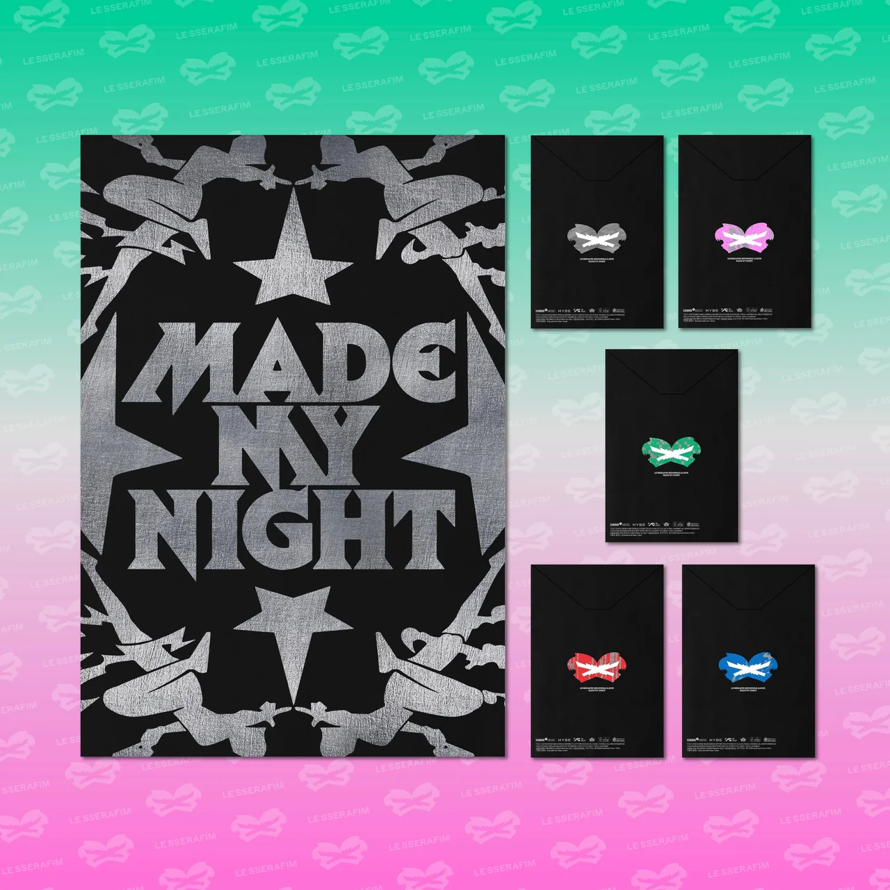 [בהזמנה מראש] LE SSERAFIM - 2nd Single Album [Made My Night] COMPACT Ver