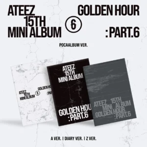 [בהזמנה מראש] ATEEZ - [GOLDEN HOUR : Part.6] POCAALBUM