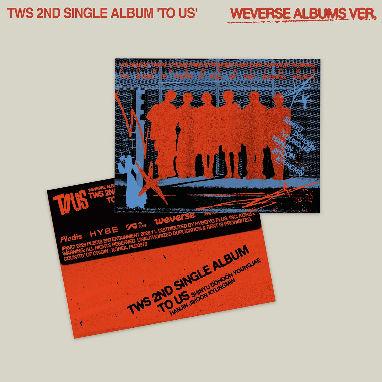 [בהזמנה מראש] TWS - 2nd Single Album [TO US] Weverse Albums Ver